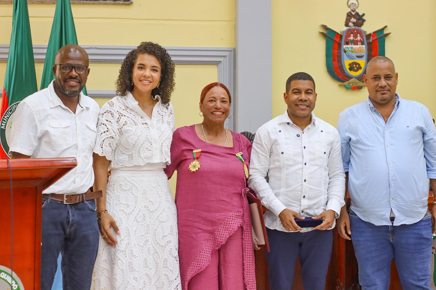 Homenaje a la magistrada Mirtha Abadía Serna por 30 años de servicio a la justicia en el Chocó